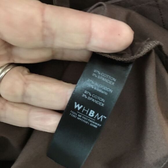 White House Black Market Brown Utility Jacket - Picture 9 of 12